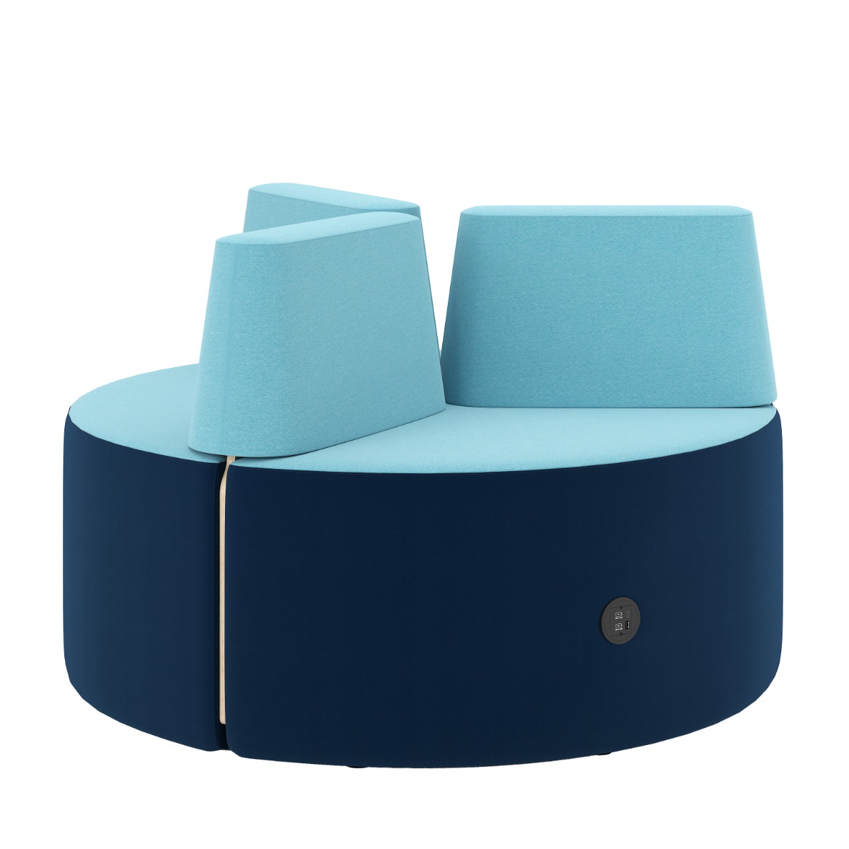 Nowy Styl Hocker Tri.ply Pouff L 3R