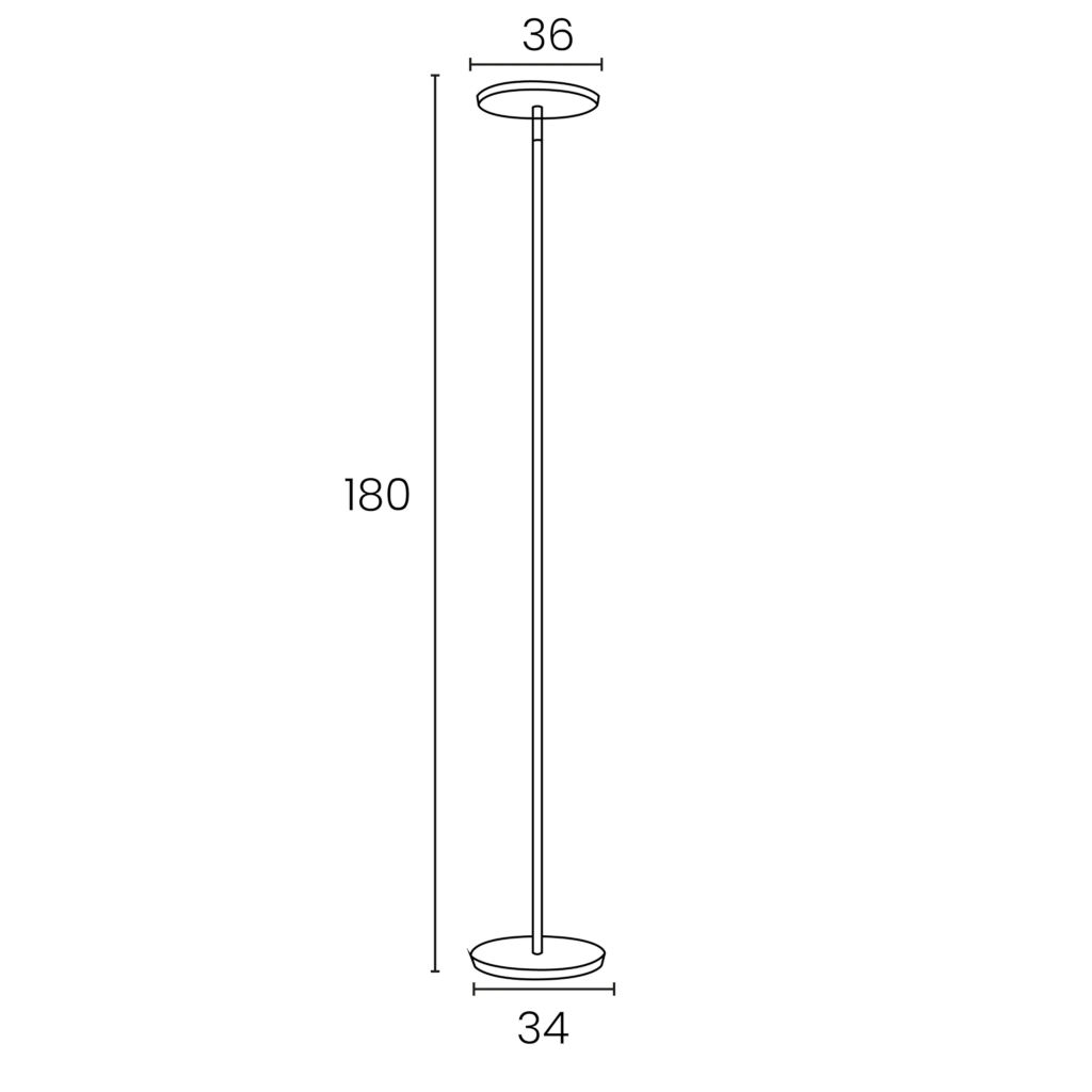 Hamelin Stehleuchte LED Leddy