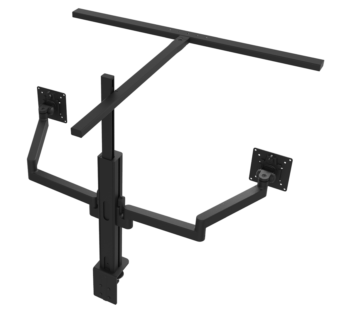 Hamelin Tischleuchte mit Monitorarm doppelt Elite lumino screen