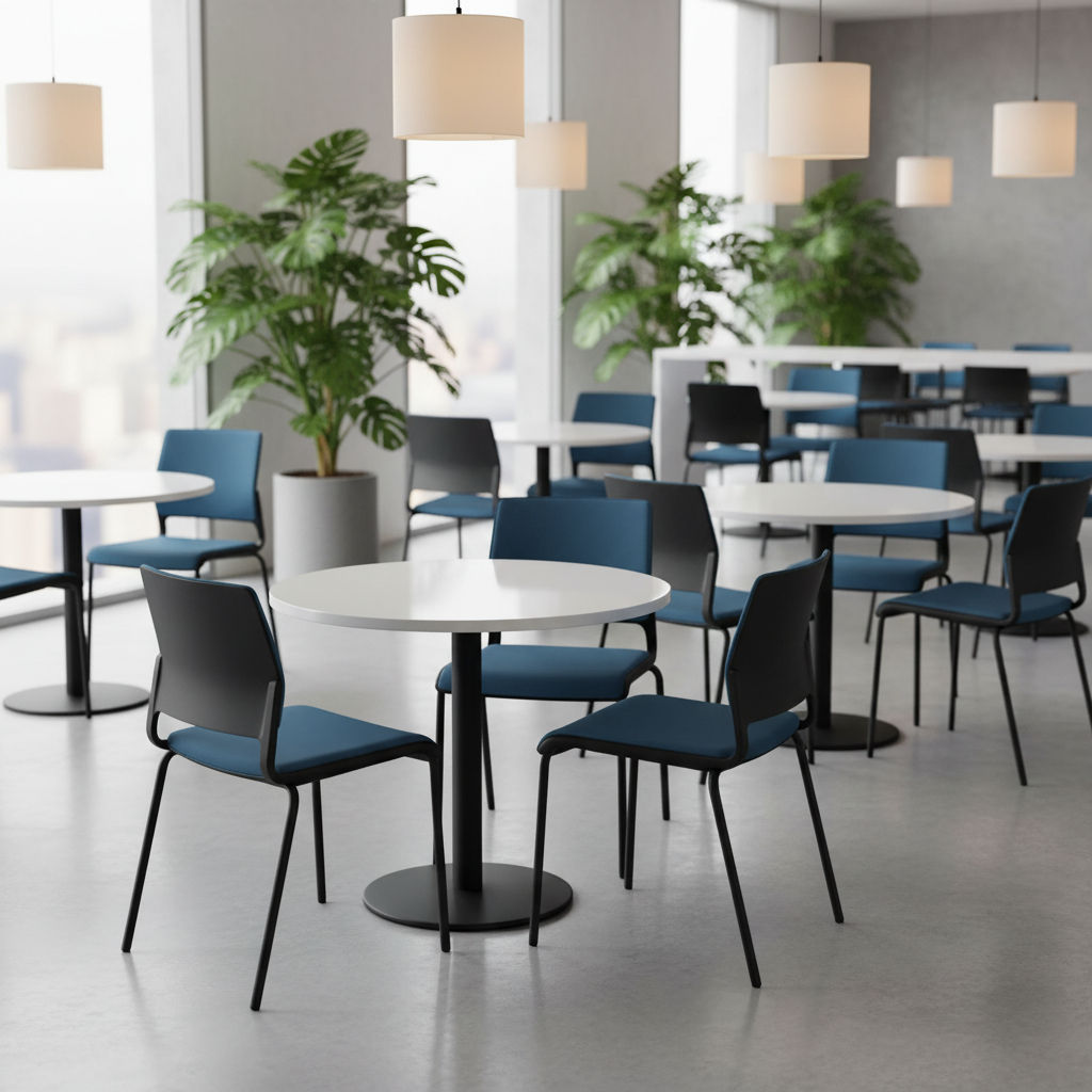 Nowy Styl Xilium Besucherstuhl 4F mit Polsterrücken für ergonomisches Sitzen