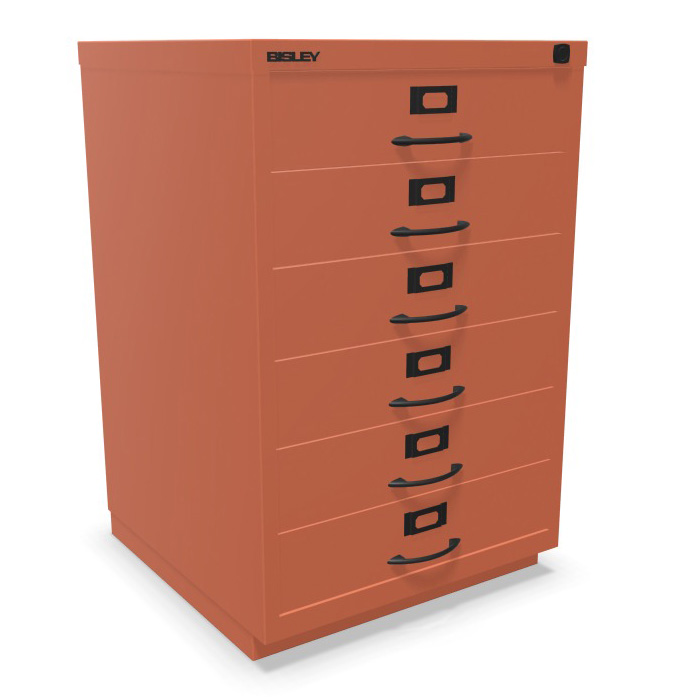 Schubladenschrank F mit Bügelgriff 6 Universalschubladen
