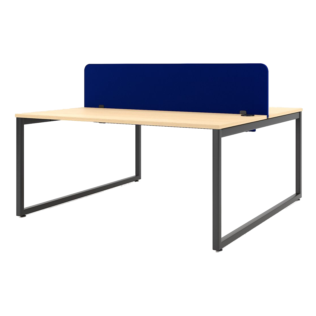Nowy Styl Schreibtisch bSpace Workbench mit Paneel 2er O Fuß