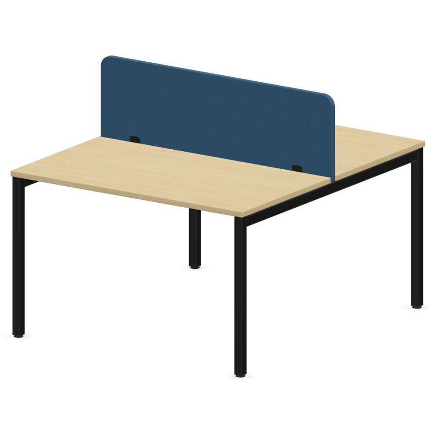 Nowy Styl Schreibtisch bSpace Workbench mit Paneel 2er 4 Fuß