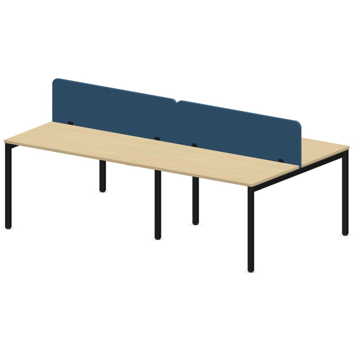 Nowy Styl Schreibtisch bSpace Workbench mit Paneel 4er 4 Fuß