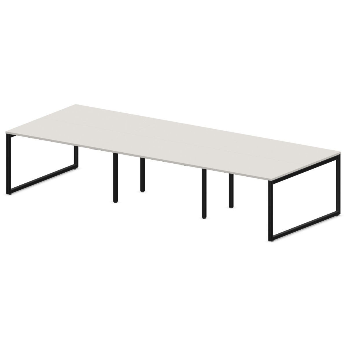 Nowy Styl Schreibtisch bSpace Workbench 6er O Fuß