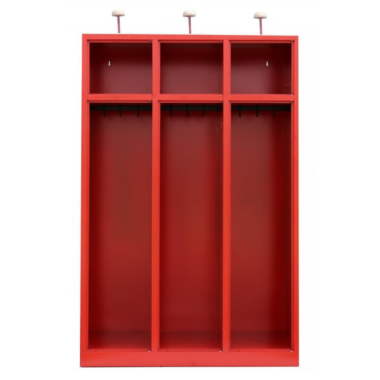 Ceha Feuerwehrschrank ST 118cm 3 Abteile Sockel K:3000
