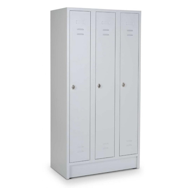 Ceha Reihenspind ST 120 cm 3-türig 3S Sockel K:7035 T:7035