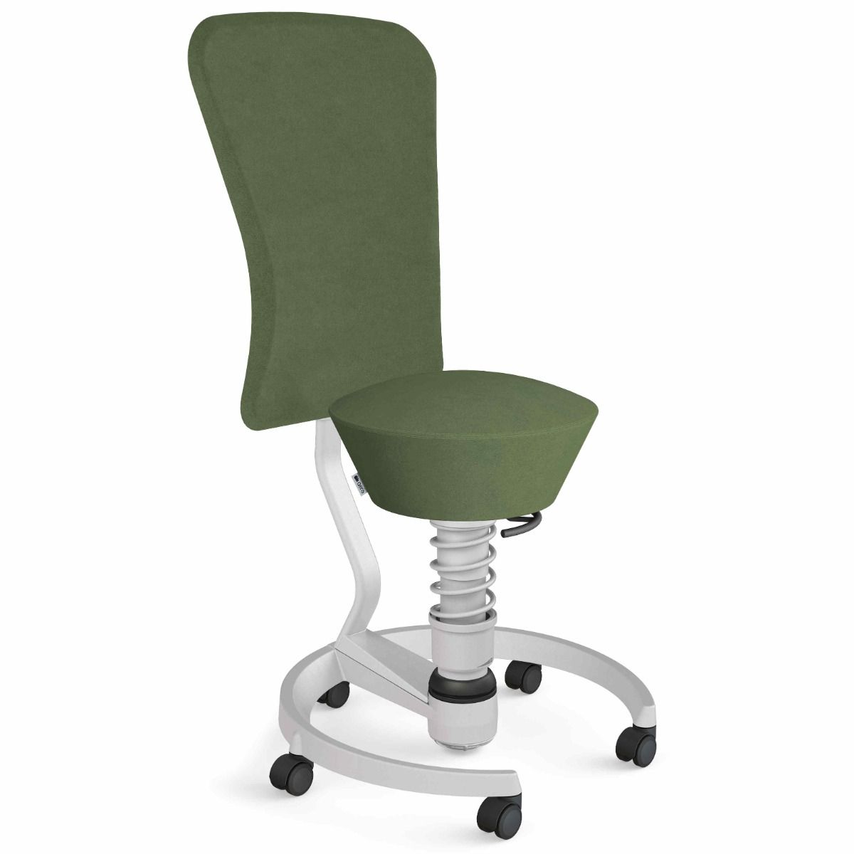 Aeris Swopper mit Lehne und Rollen