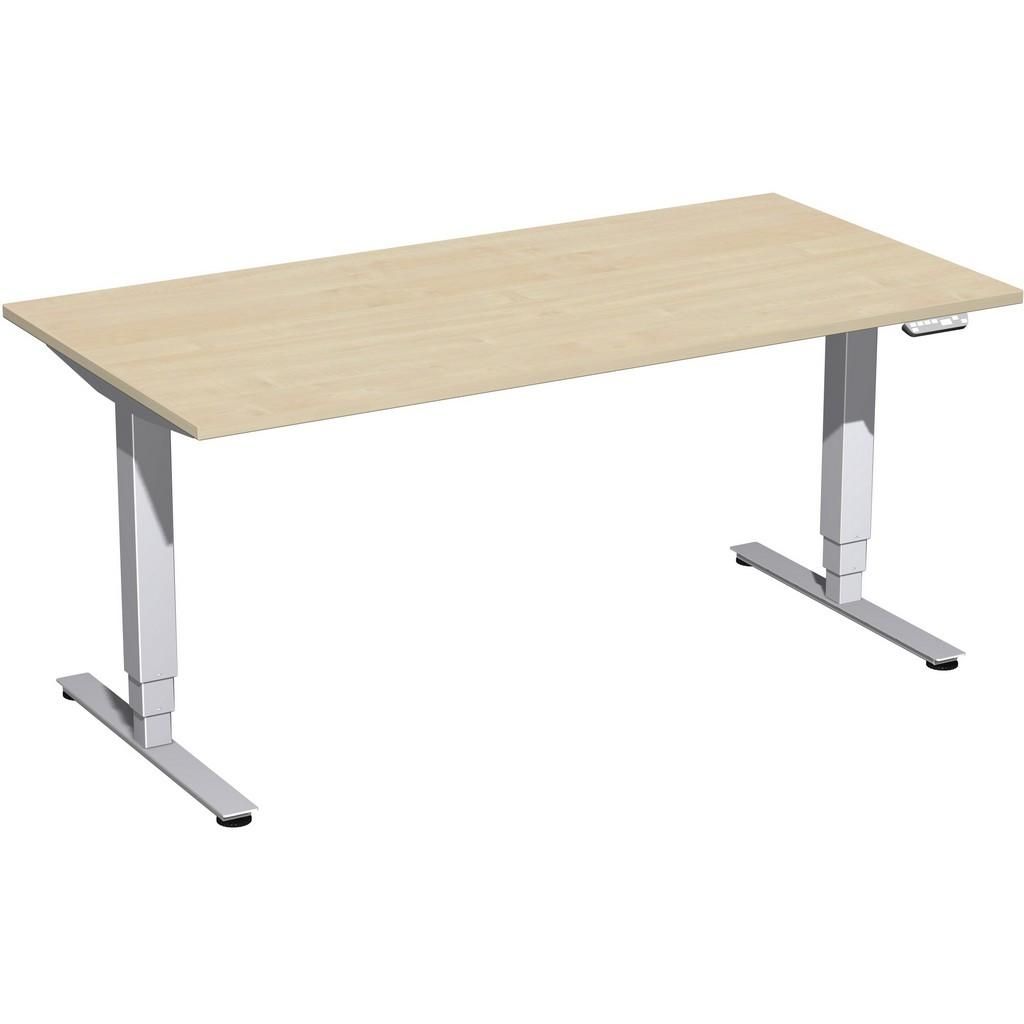 Höhenverstellbarer Schreibtisch Elektro Pro+ Rechteckform