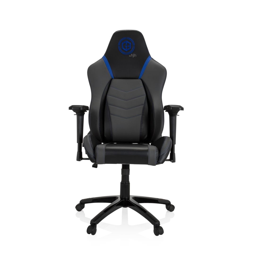 Gamingstuhl in Kunstleder mit hoher Rückenlehne