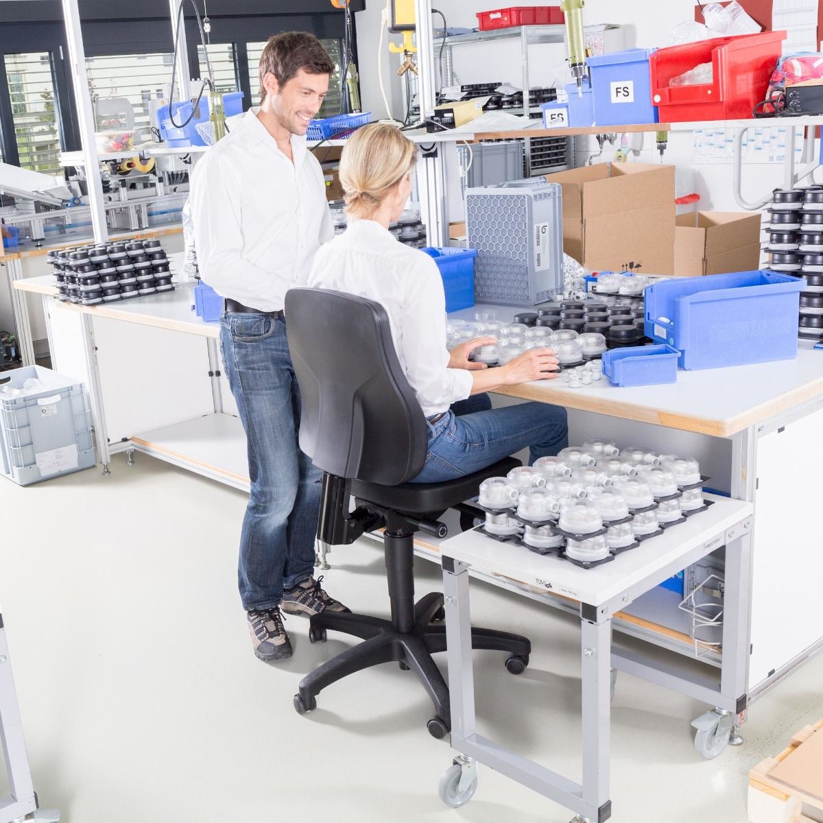 Eigenschaften Bimos Arbeitsstühle