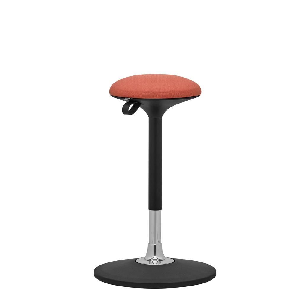 Ergonomische Stehhilfe mit gepolstertem Sitz