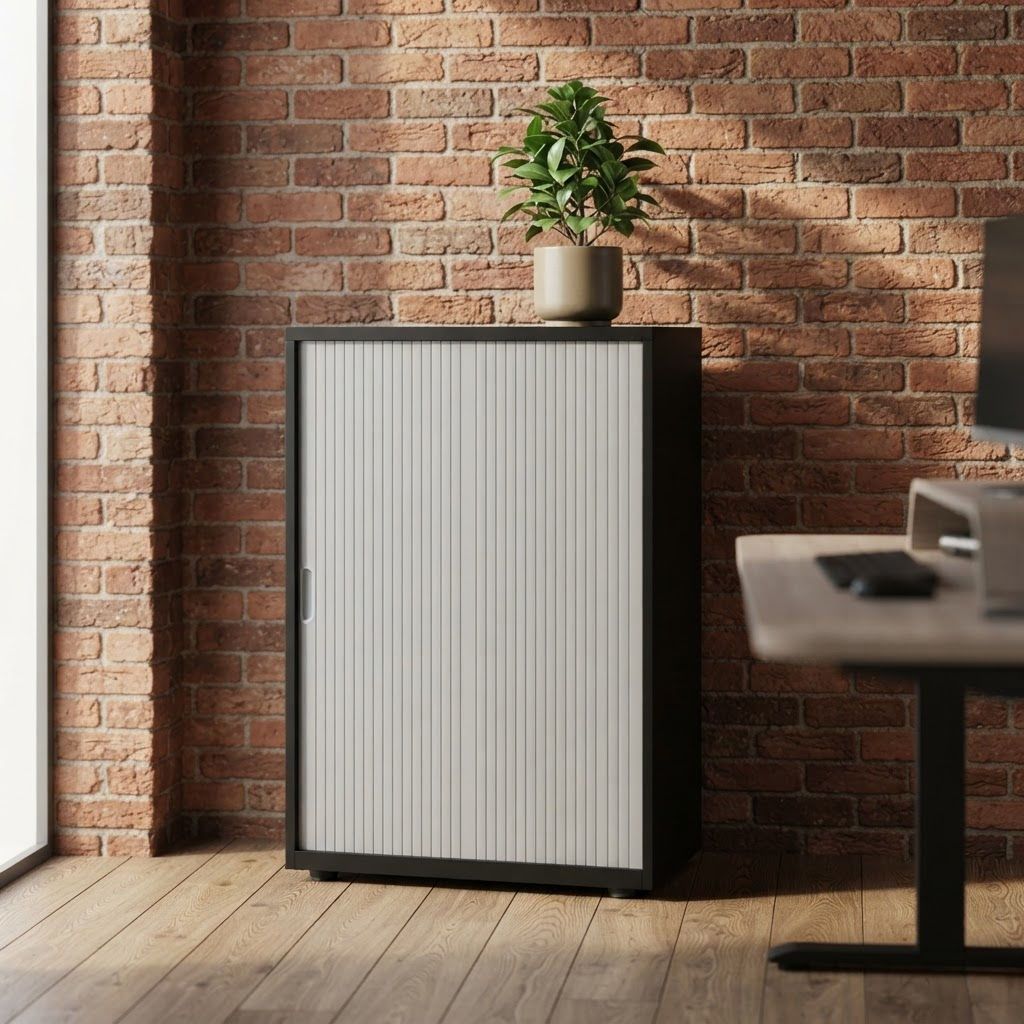 Rollladenschrank SystemFile 80 cm breit von Bisley - Produktbild 2 von 5