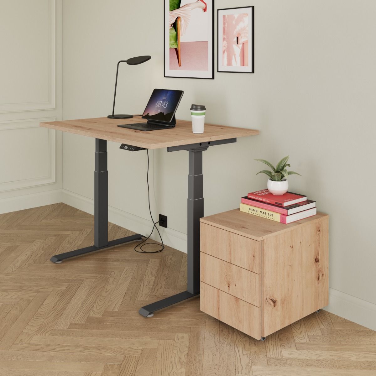 Höhenverstellbarer Schreibtisch LXK