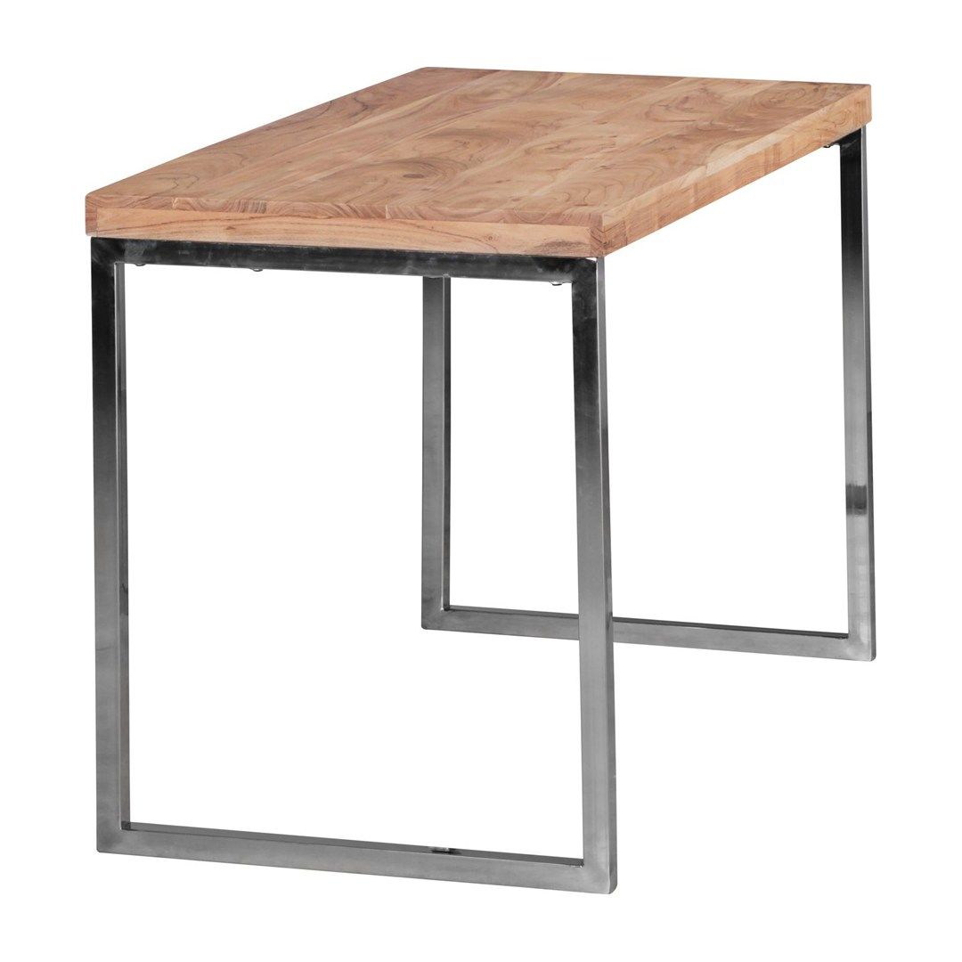 Schreibtisch Guna Massivholz Akazie 120 x 60 cm von Wohnling - Produktbild 5 von 6