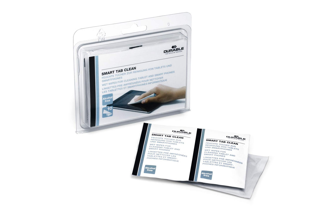Durable Bildschirmreinigungstücher SMART TAB CLEAN 10
