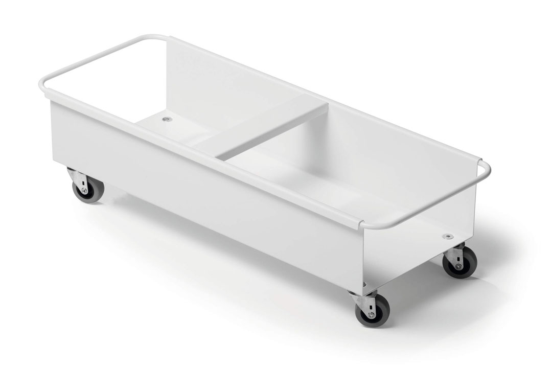 Durable Fahrwagen für 2x DURABIN 40 l rechteckig