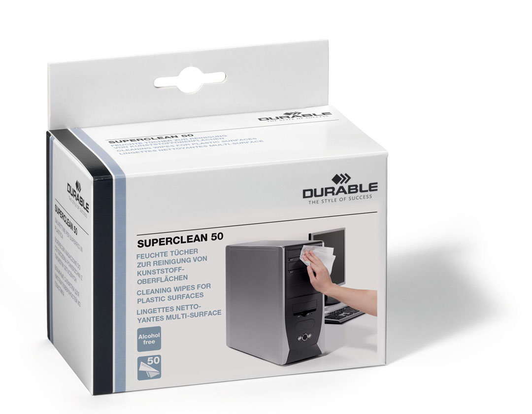 Durable Kunststoffreinigungstücher SUPERCLEAN 50