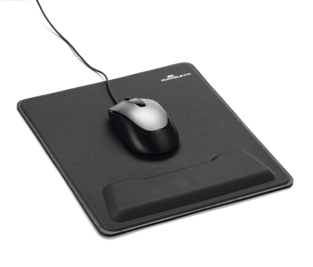 Durable Mouse Pad ERGOTOP mit Handgelenkauflage rechteckig