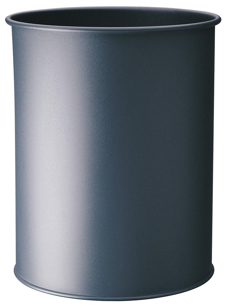 Durable Papierkorb Metall 15 l rund