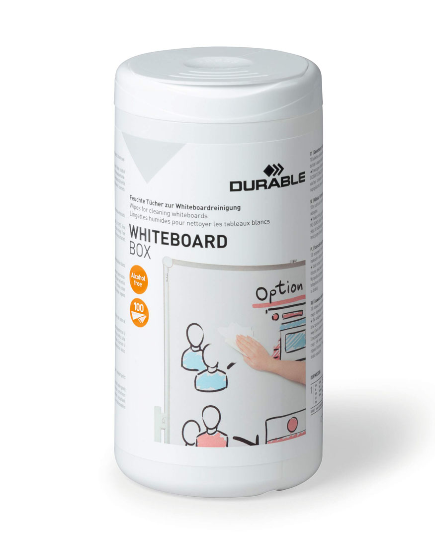 Durable Reinigungstücher WHITEBOARD BOX 100