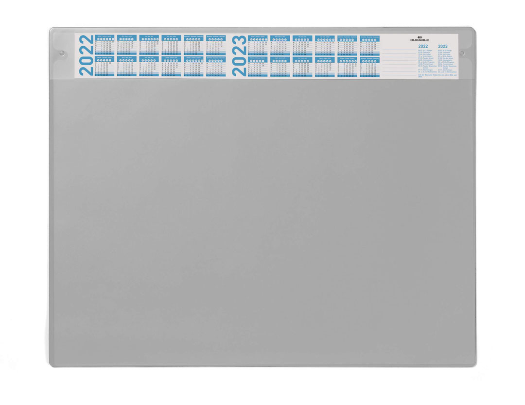Durable Schreibunterlage 650x520 mm m. Jahreskalender + austauschbarer Abdeckung