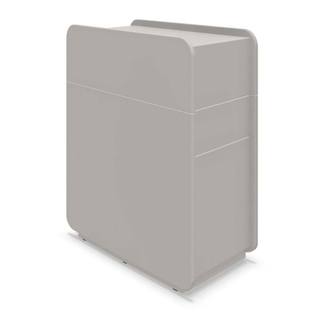 Rollcontainer Base Concept Q auf Unterbauhöhe