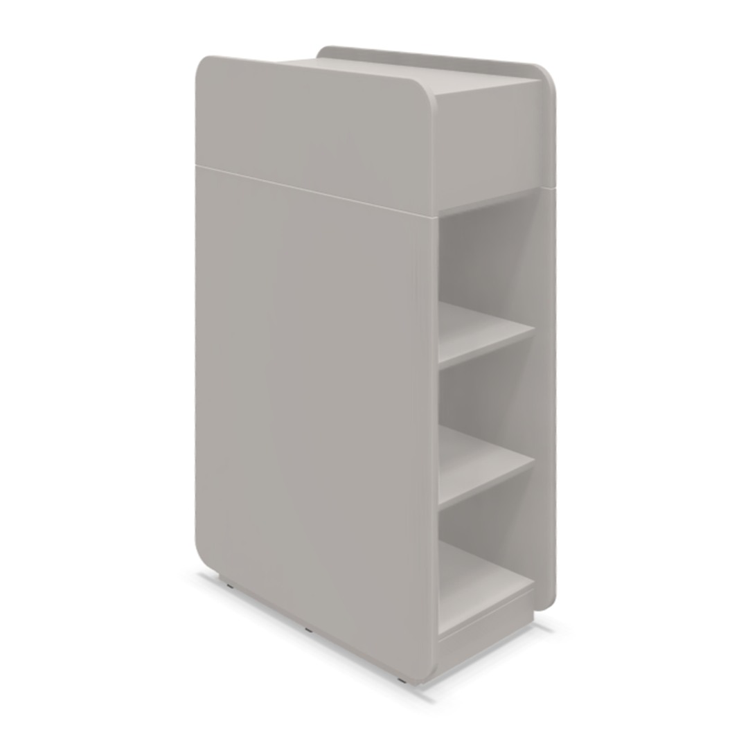 Rollcontainer Open Concept Q mit offenem Fach