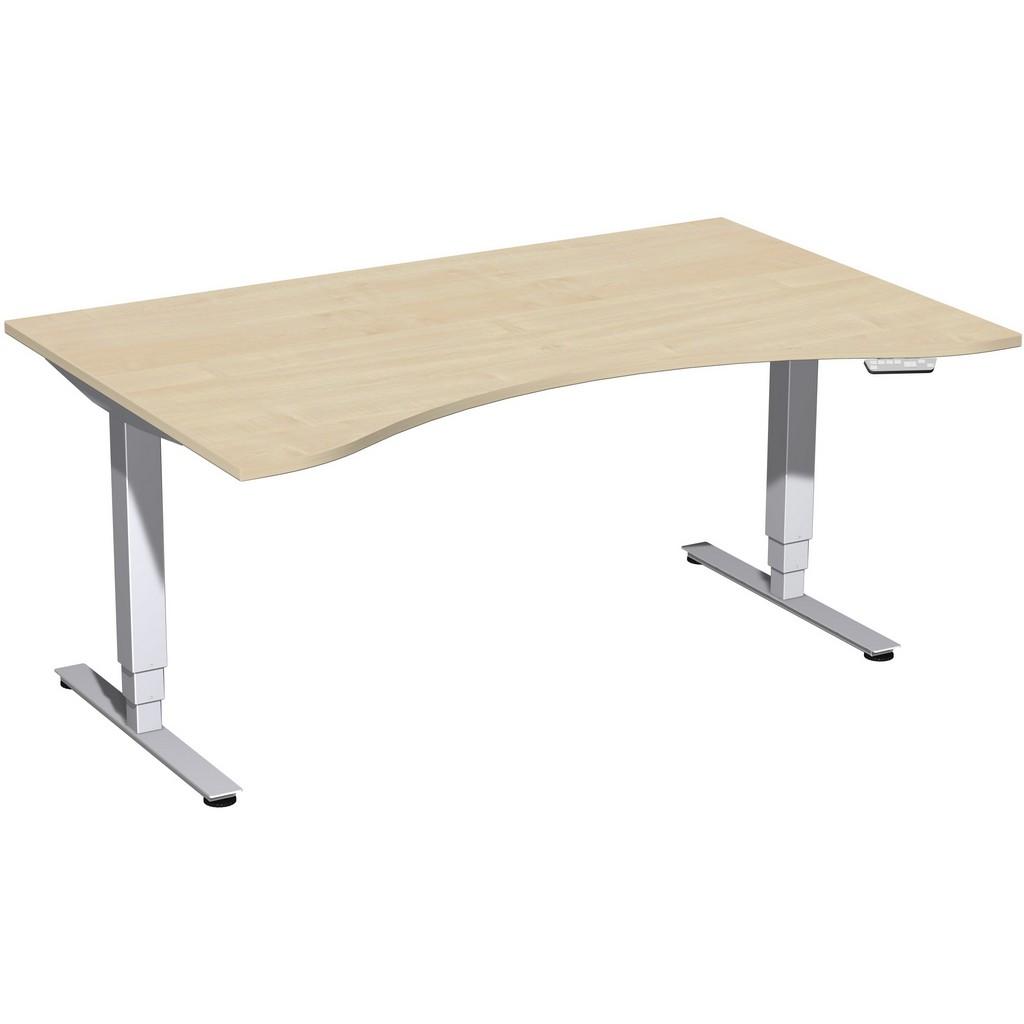 Geramöbel Höhenverstellbarer Schreibtisch Elektro Pro+ Ergoform
