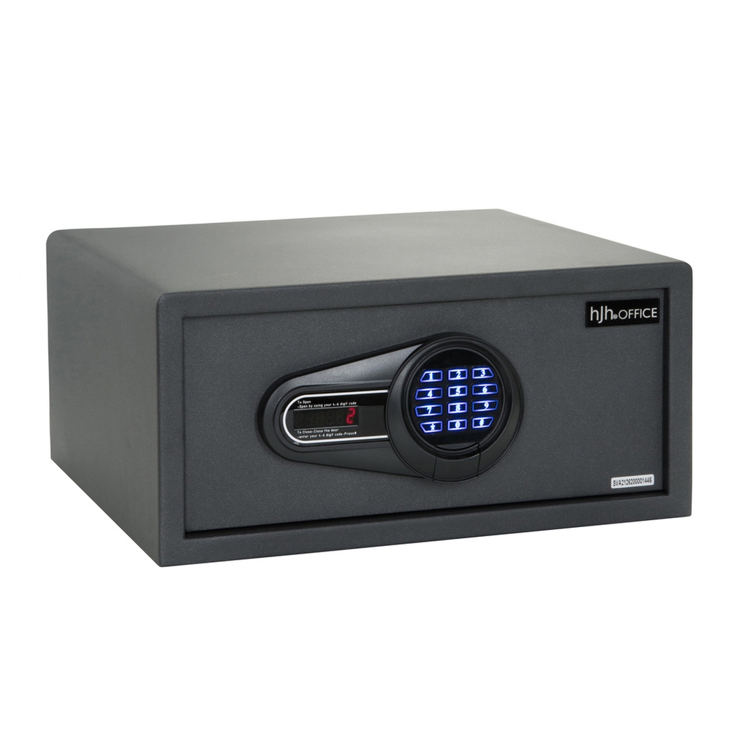 HJH Safe Tresor SAFE COMPACT I 25,5l mit LED Display schwarz