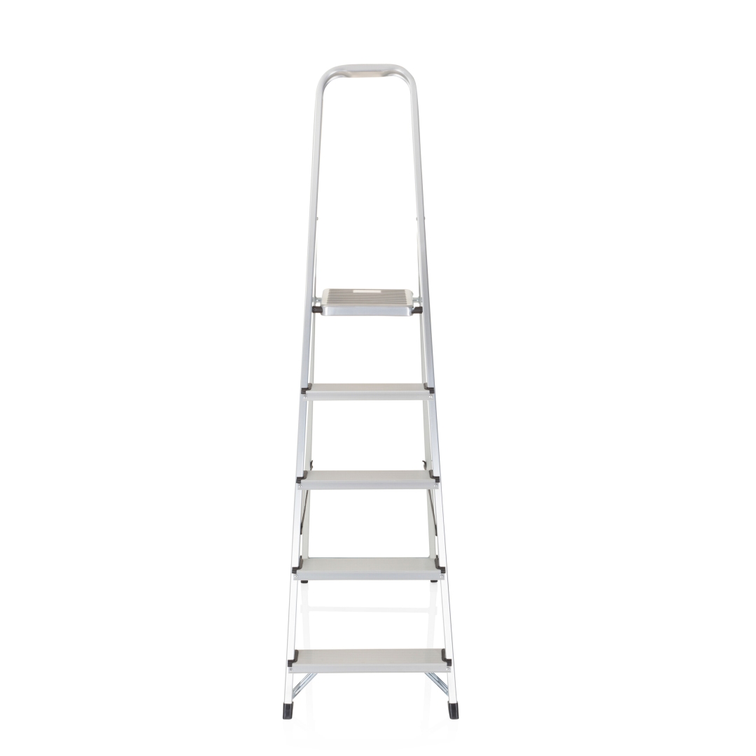 HJH Klappleiter SOLID III Aluminium 5 Stufen