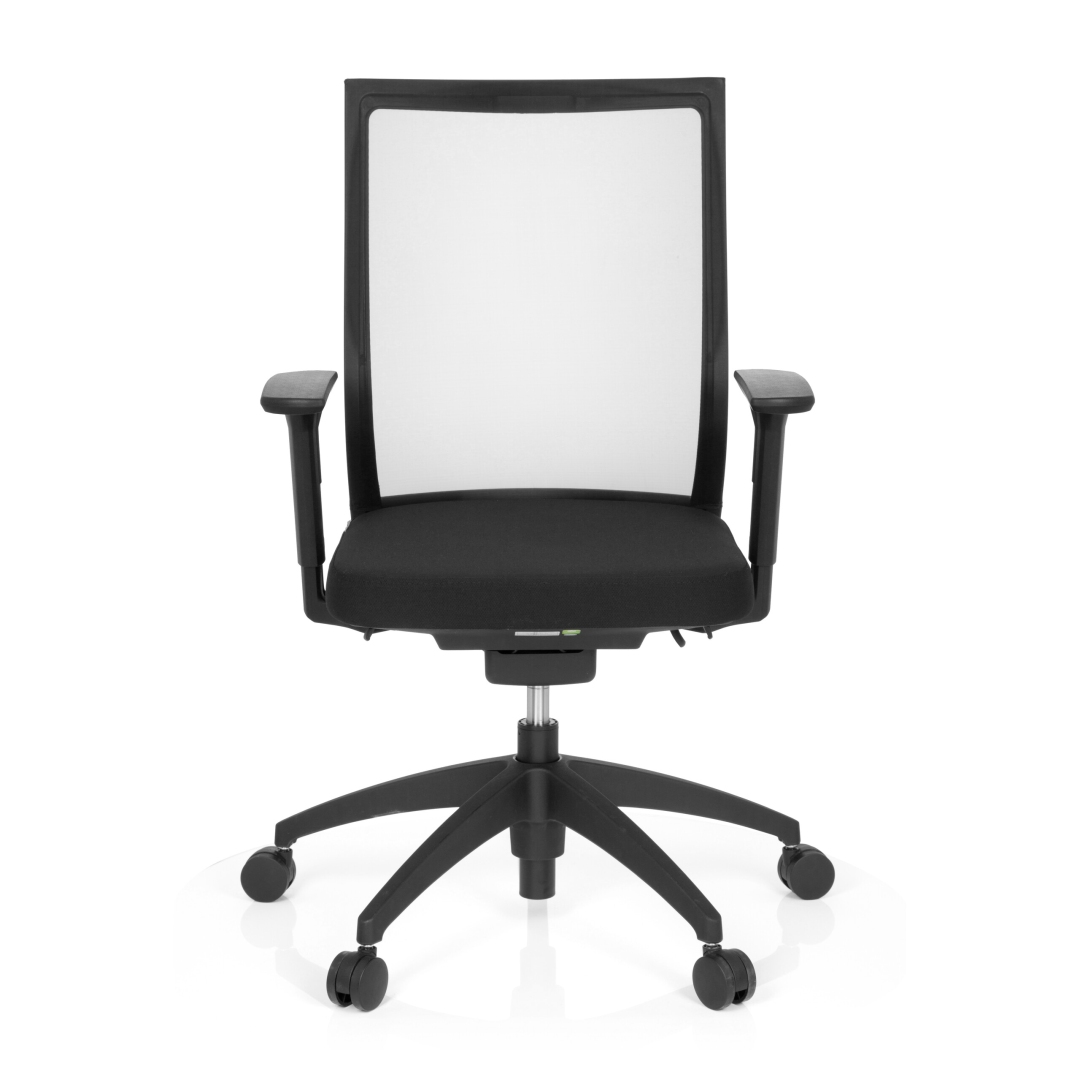 HJH Bürostuhl Drehstuhl ASPEN Netzstoff schwarz