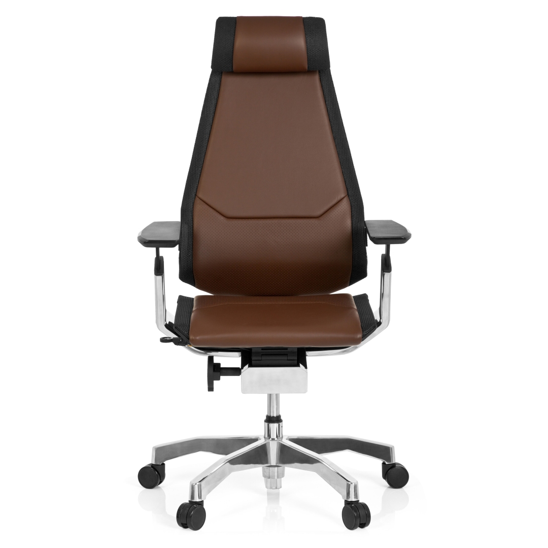 HJH Bürostuhl Drehstuhl GENIDIA PRO Leder