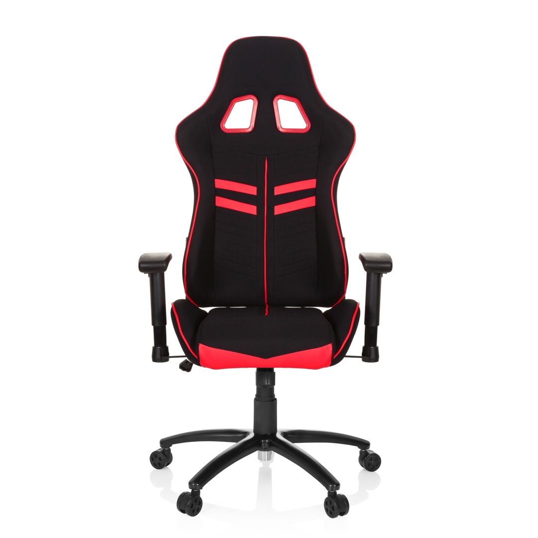 HJH Gaming Stuhl Bürostuhl LEAGUE PRO I Stoff Kunstleder