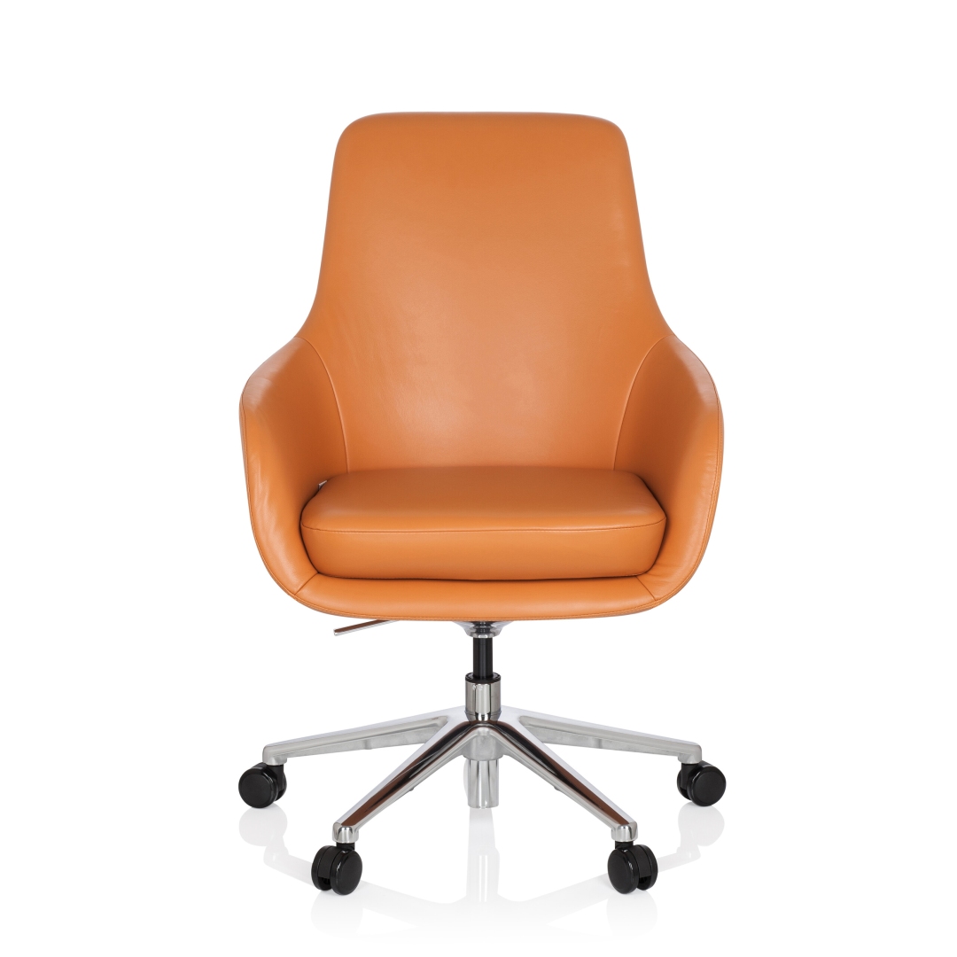 HJH Bürostuhl Chefsessel BARENO Leder