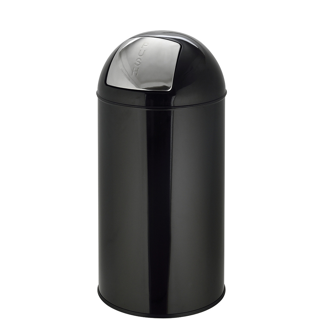 HJH Abfallsammler Mülleimer PUSH 50L
