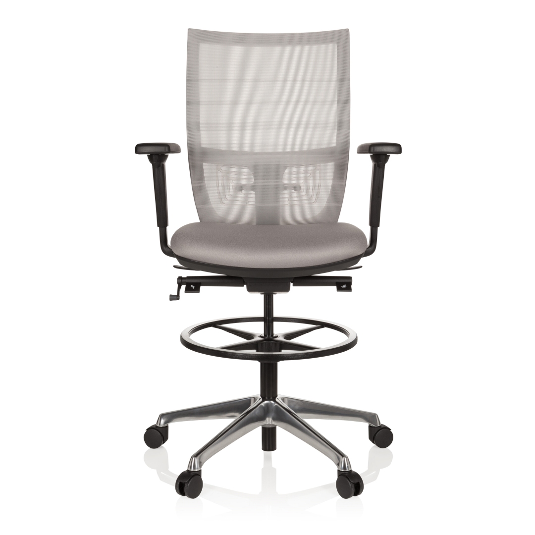 HJH Arbeitsstuhl Counterstuhl TOP WORK 98 Netzstoff