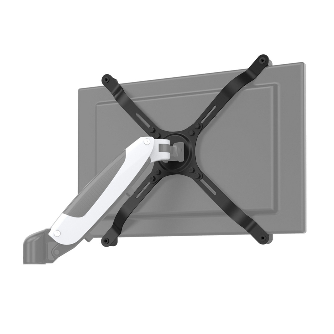 HJH Nicht-VESA-Adapter-Set für Monitorhalterung VM-A4 15 - 27 Zoll schwarz