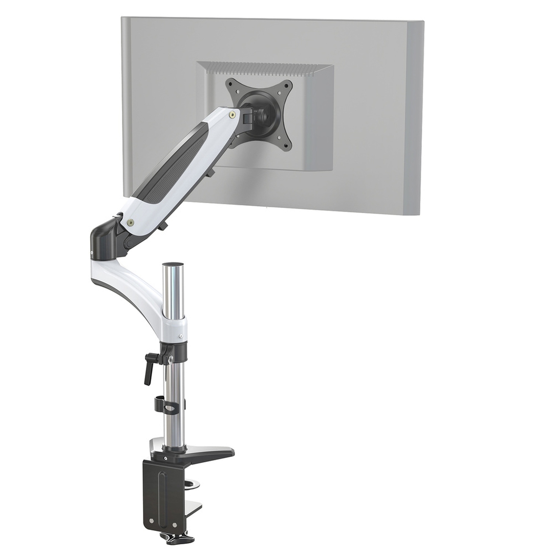 HJH Monitorhalterung VM-MG1 - 1 Monitor 15 - 27 Zoll schwarz/weiß
