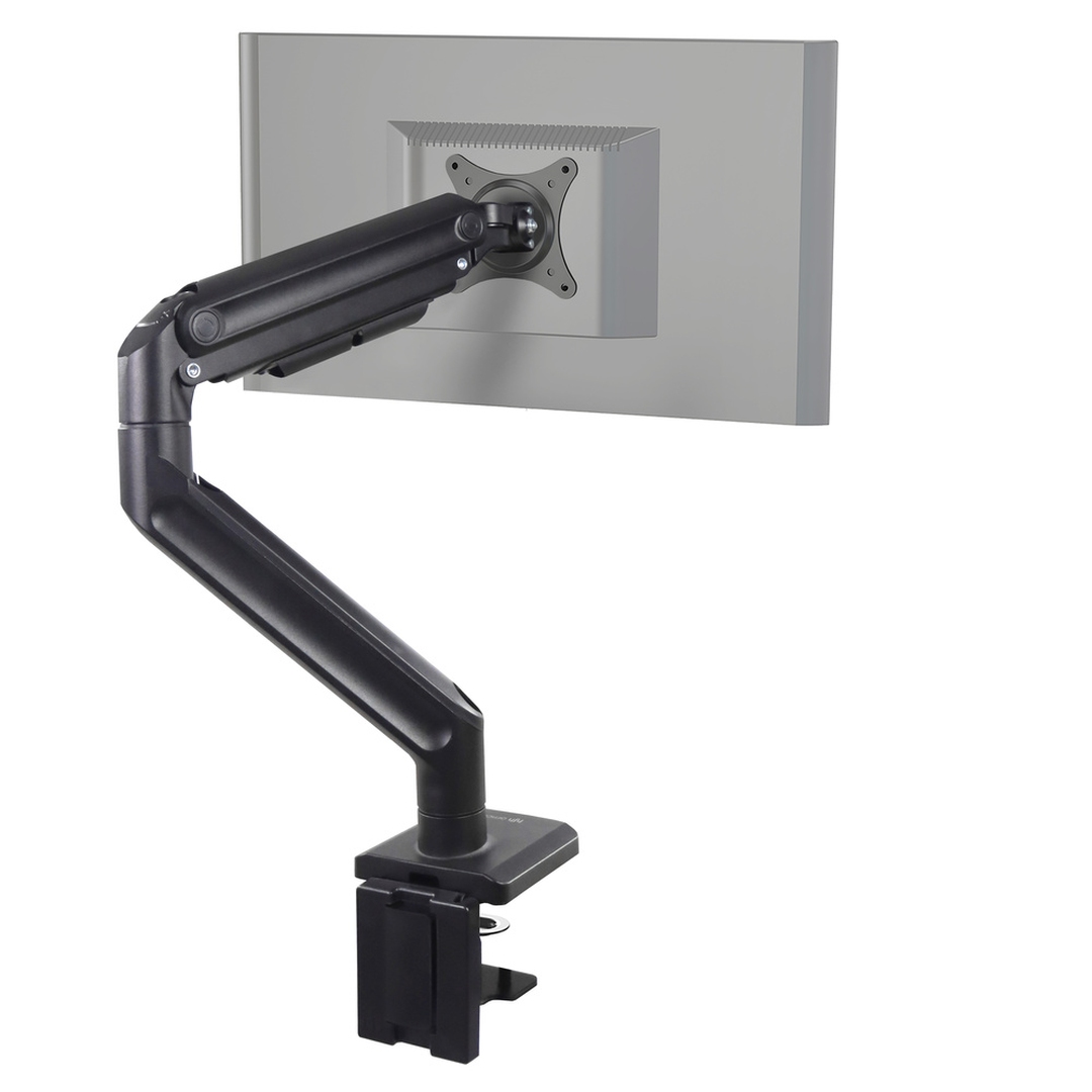 HJH Monitorhalterung Monitorarm VM-MG1S 1 Arm 15-42 Zoll Heavy Duty bis 20 kg schwarz