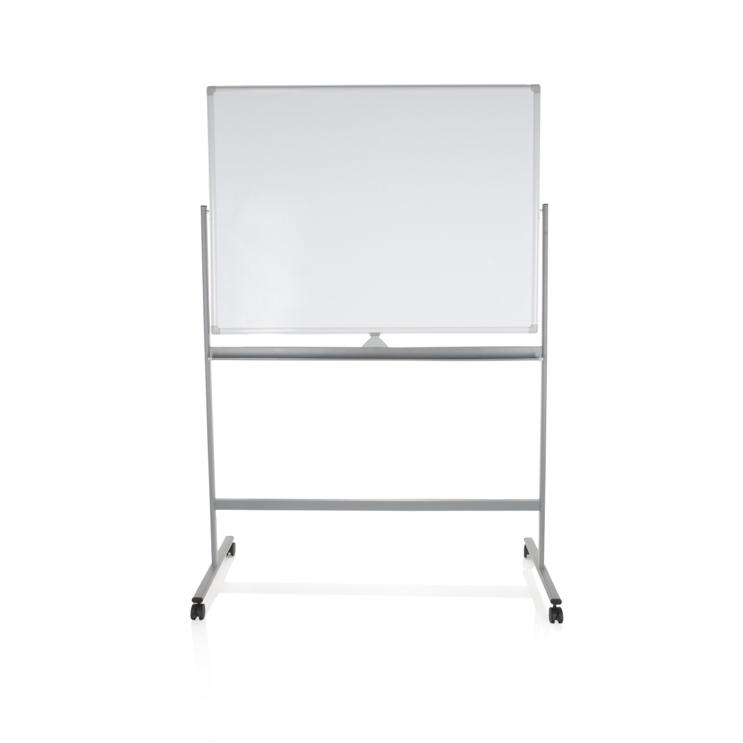 HJH Whiteboard Wendetafel MULTIBOARD I magnetisch weiß silber