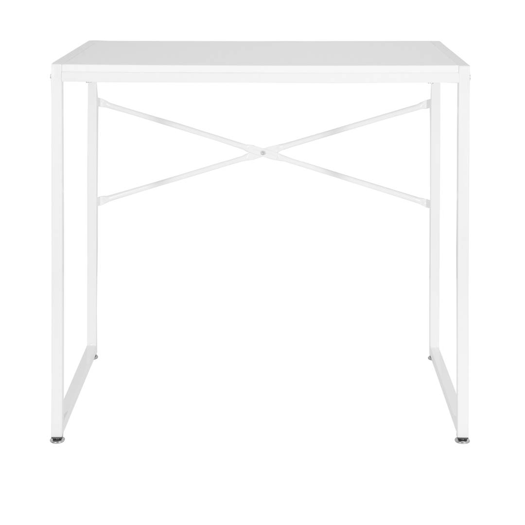 HJH Computertisch Schreibtisch EASY UP H I 78 x 46 cm weiß