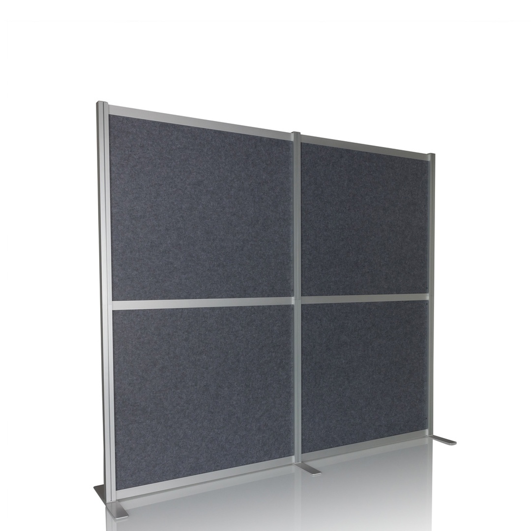 HJH Akustik Trennwand Stellwand FLEXMIUT MODUL 167x192 PET grau