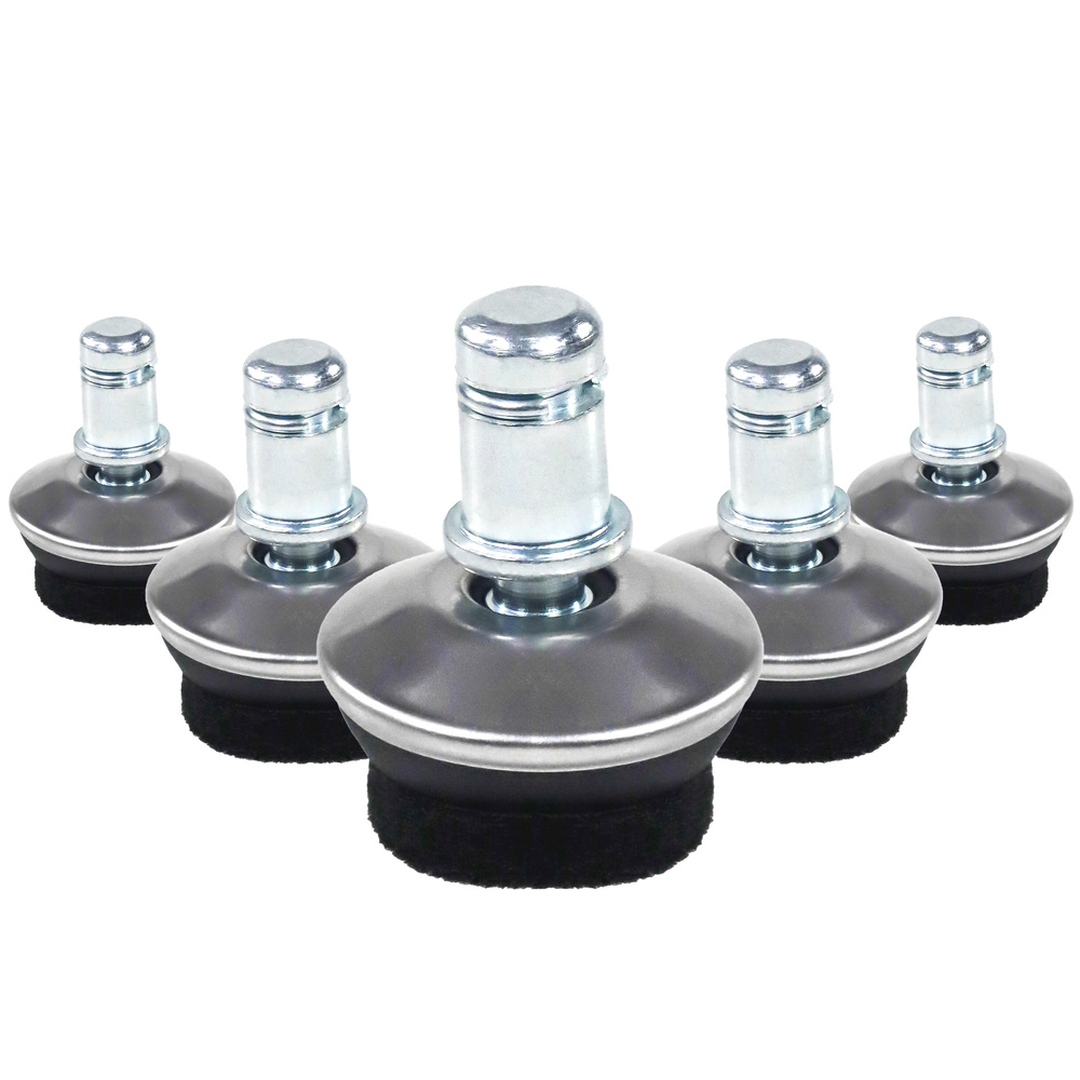 HJH Filz-Gleiter STAND FZ I 5er Set silber