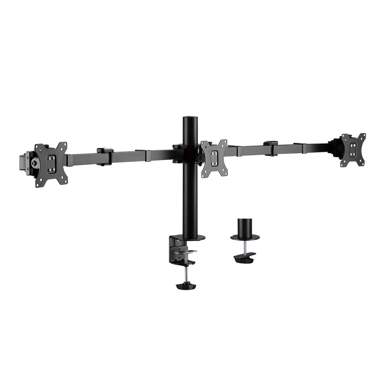 2direct 3-fach-Monitorhalterung 17–27" 7 kg je Arm max. Armläne 380 mm