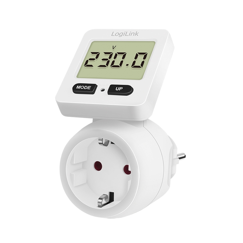 2direct Energiekosten-Messgerät Display 180° drehbar weiß