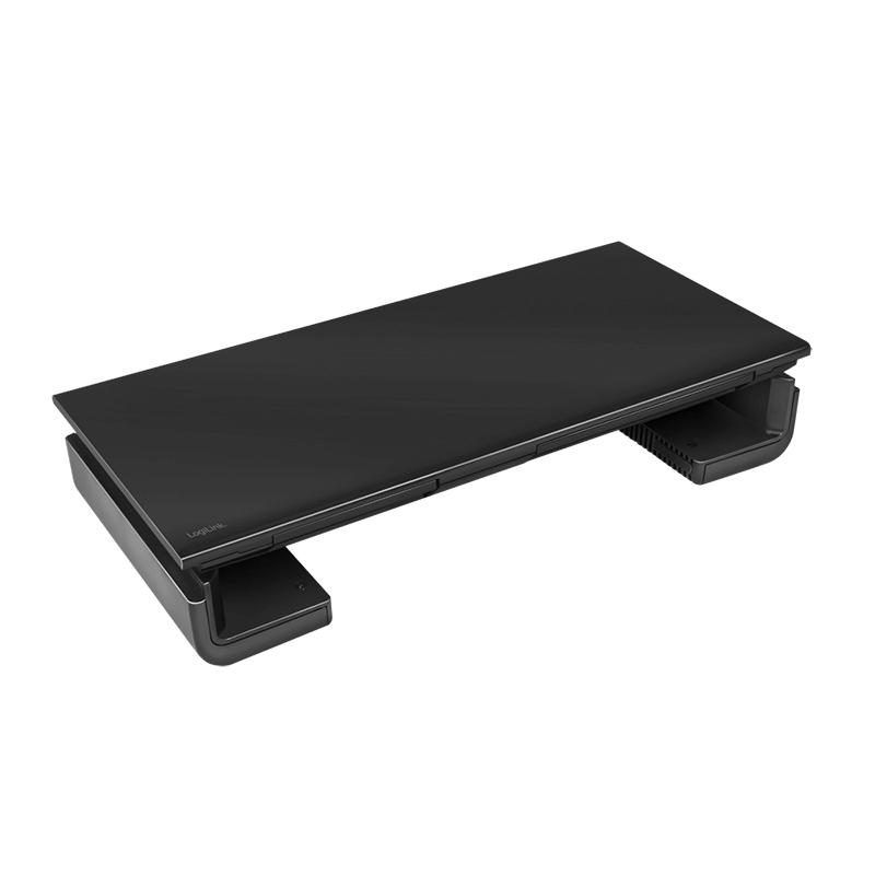 2direct Ergonomische Monitorerhöhung 420–520 mm lang