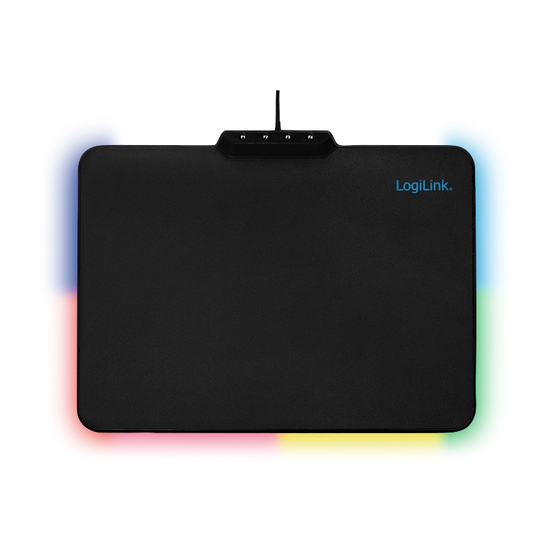 2direct Gaming-Mauspad 36x26x1,2 cm RGB-LED-Beleuchtung 4-Farbmodi-Steuerung