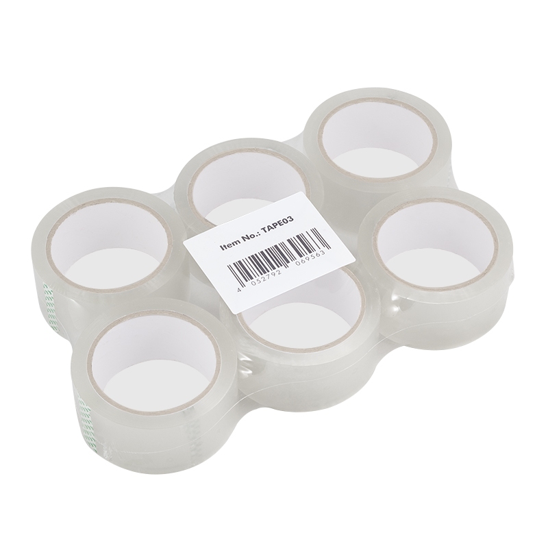 2direct Klebeband geräuscharm 48 mm x 66 m transparent