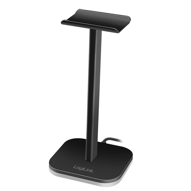 2direct Kopfhörerständer mit RGB-Licht 225 mm Höhe schwarz